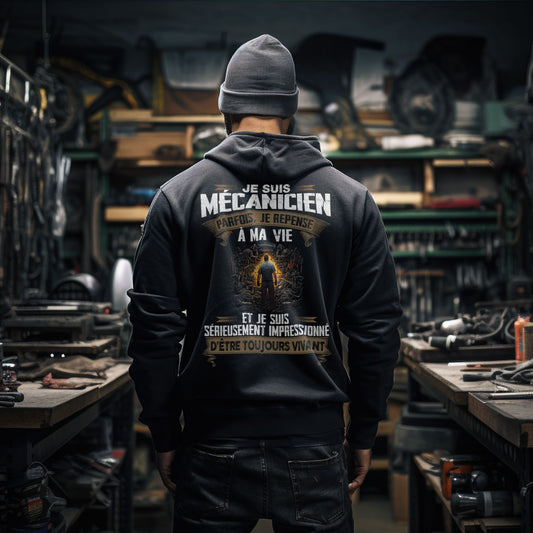 Mécanicien, je suis sérieusement impressionné d'être toujours vivant