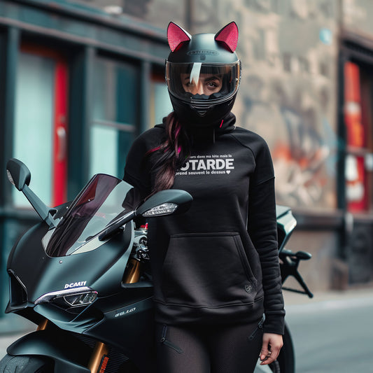 On est plusieurs dans ma tête mais la moto prend souvent le dessus