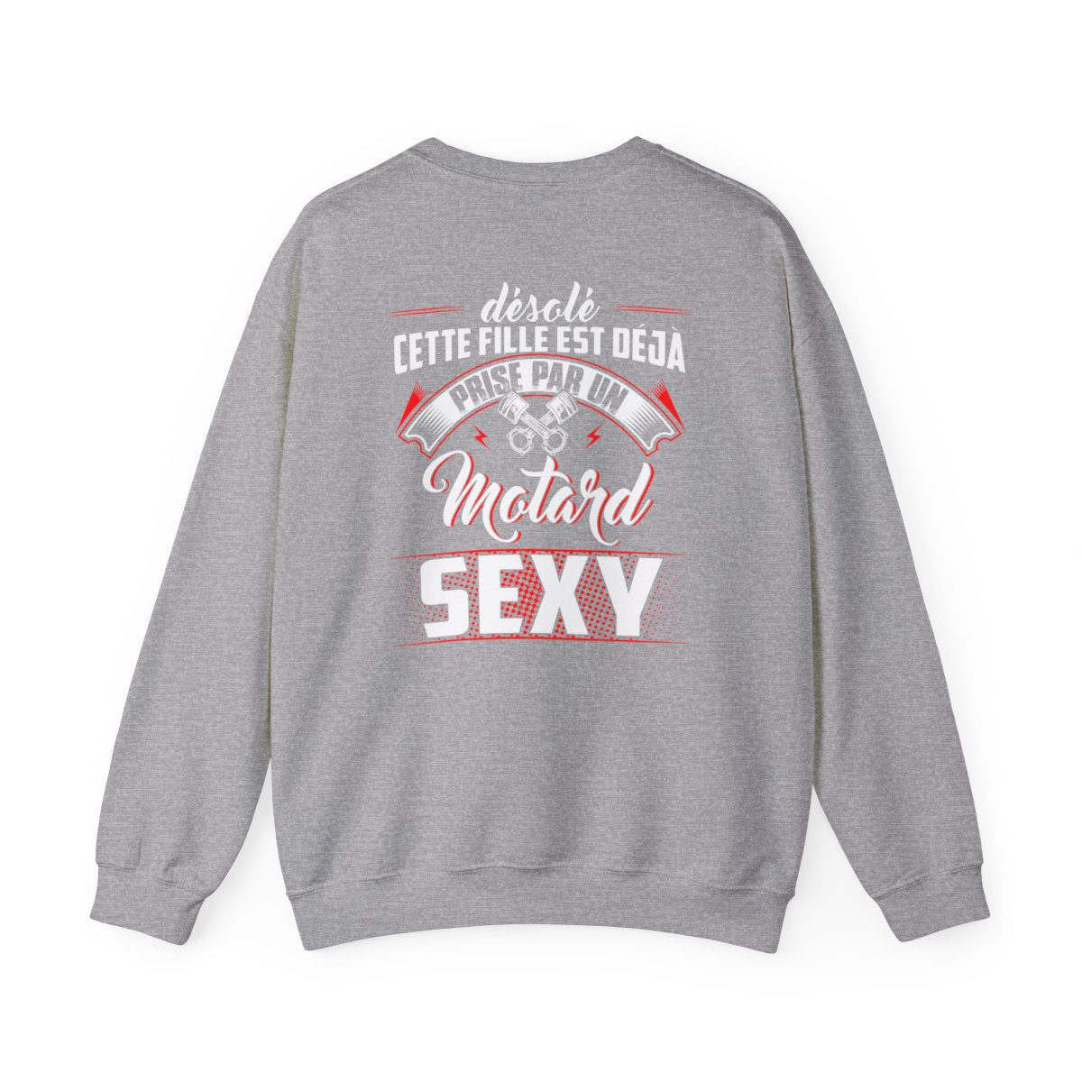 Désolé cette fille est déjà prise par un mec motard sexy