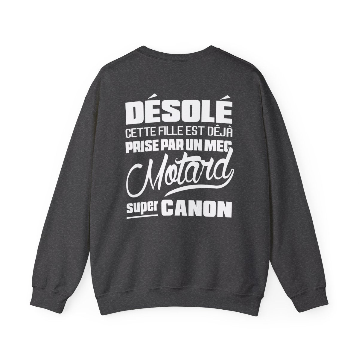 Désolé cette fille est déjà prise par un mec motard super canon