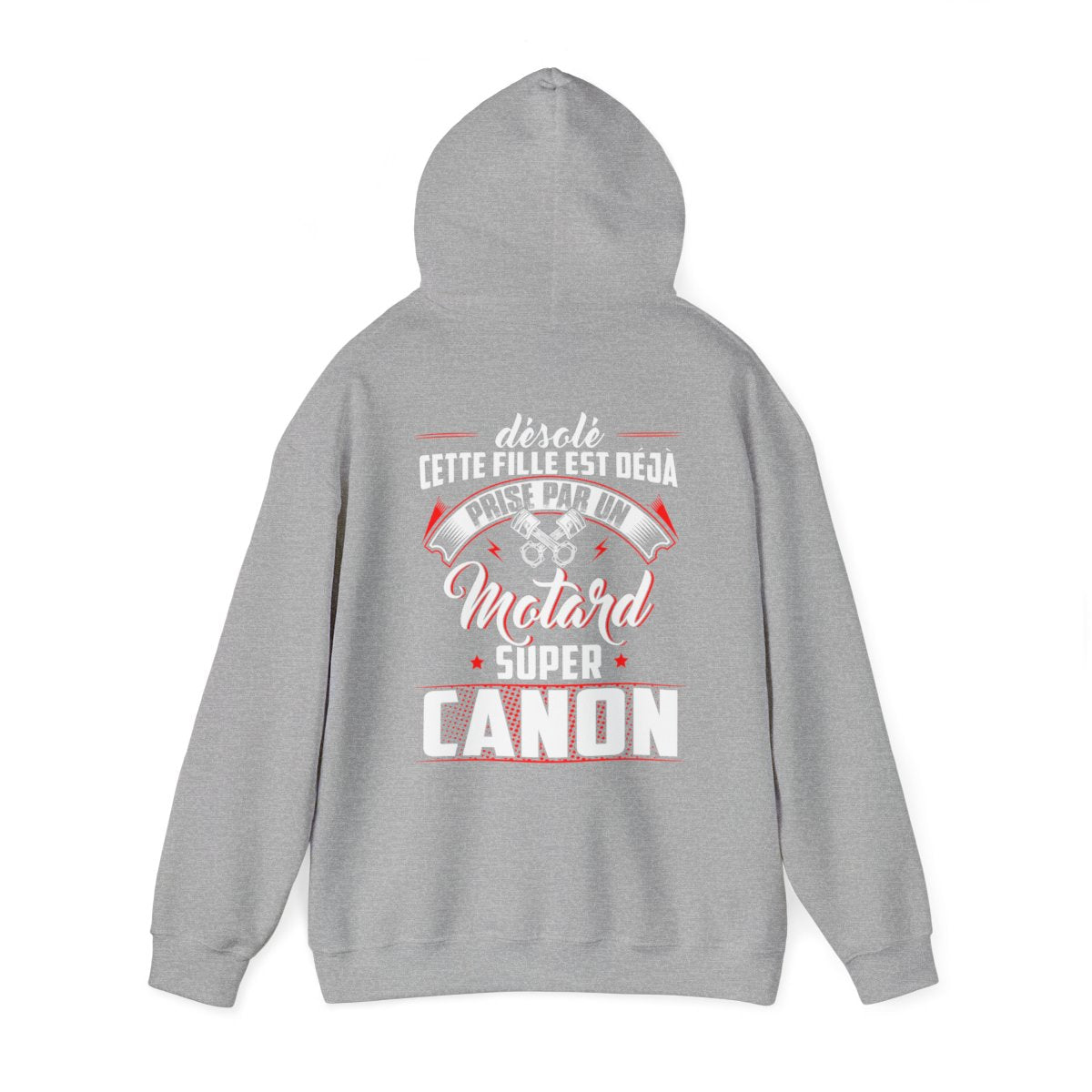 Désolé cette fille est déjà prise par un mec motard super canon