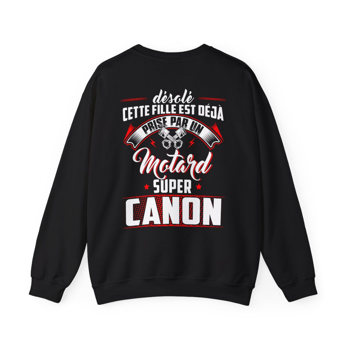 Désolé cette fille est déjà prise par un mec motard super canon