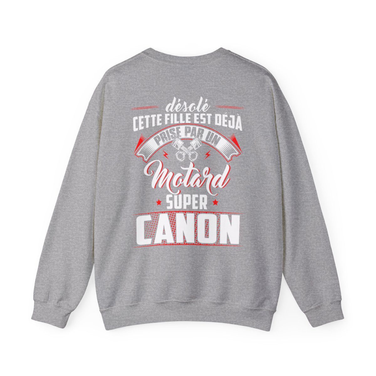 Désolé cette fille est déjà prise par un mec motard super canon