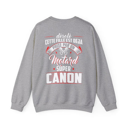 Désolé cette fille est déjà prise par un mec motard super canon