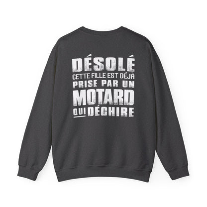 Désolé cette fille est déjà prise par un motard qui déchire