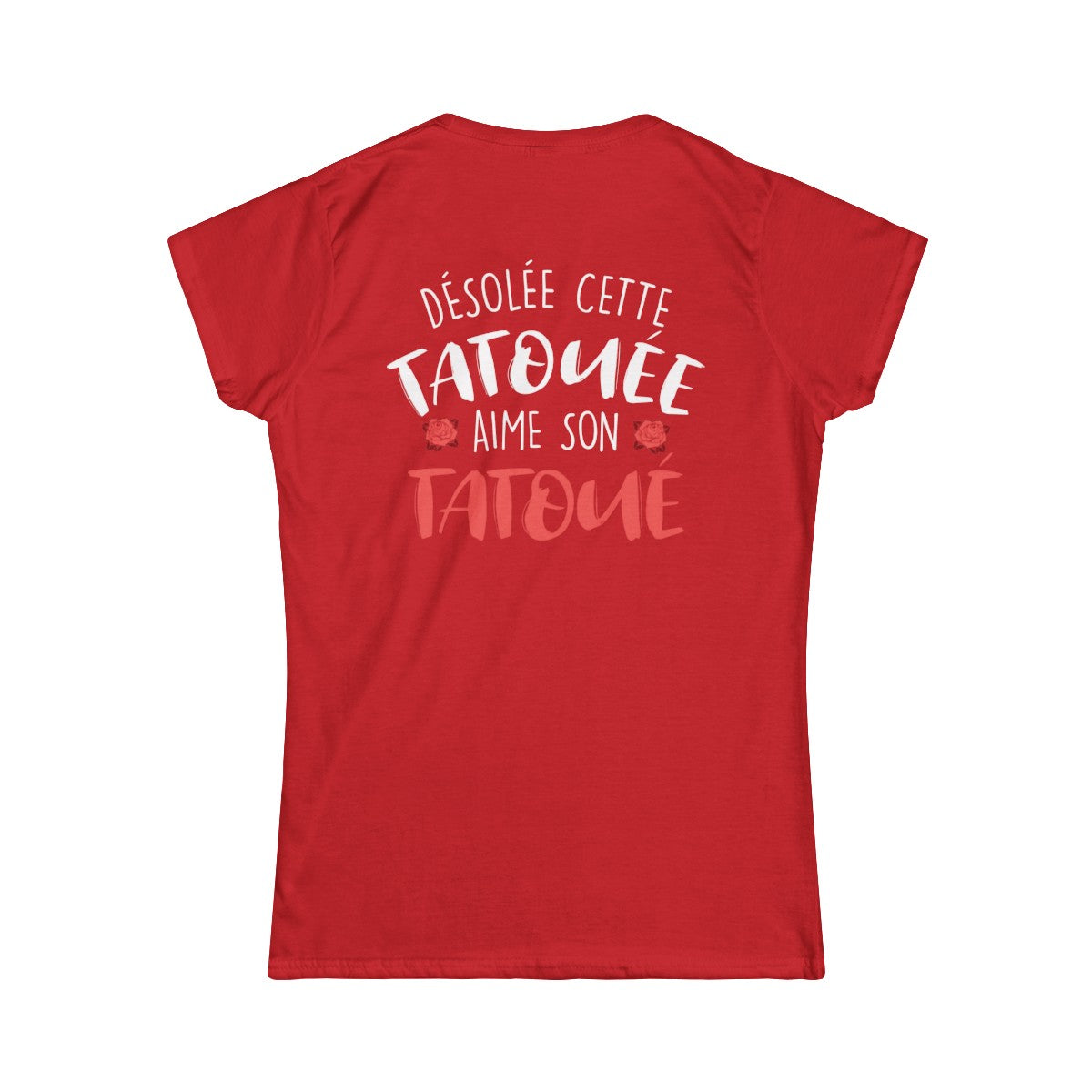 Désolée cette tatouée aime son tatoué