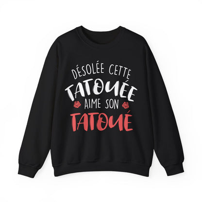 Désolée cette tatouée aime son tatoué