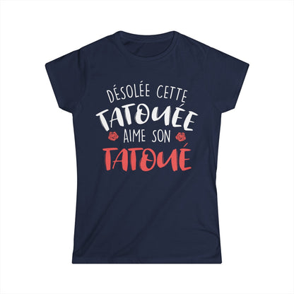 Désolée cette tatouée aime son tatoué