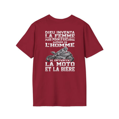 Dieu inventa la femme puis pour s'excuser auprès de l'homme il inventa la moto et la bière