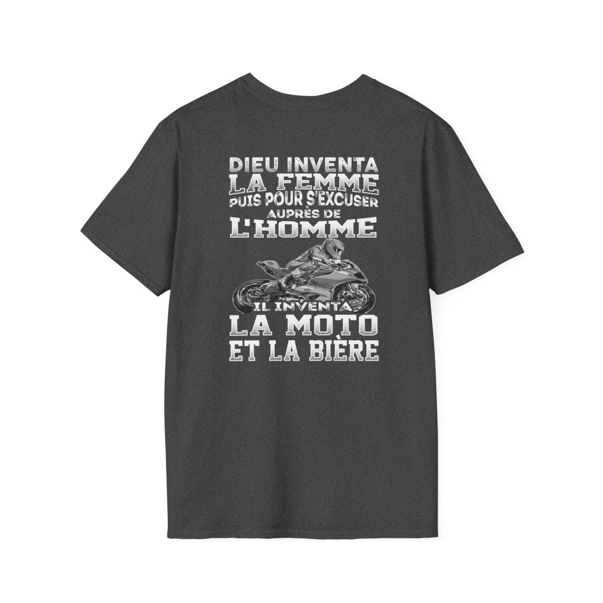 Dieu inventa la femme puis pour s'excuser auprès de l'homme il inventa la moto et la bière
