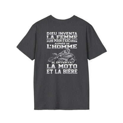 Dieu inventa la femme puis pour s'excuser auprès de l'homme il inventa la moto et la bière