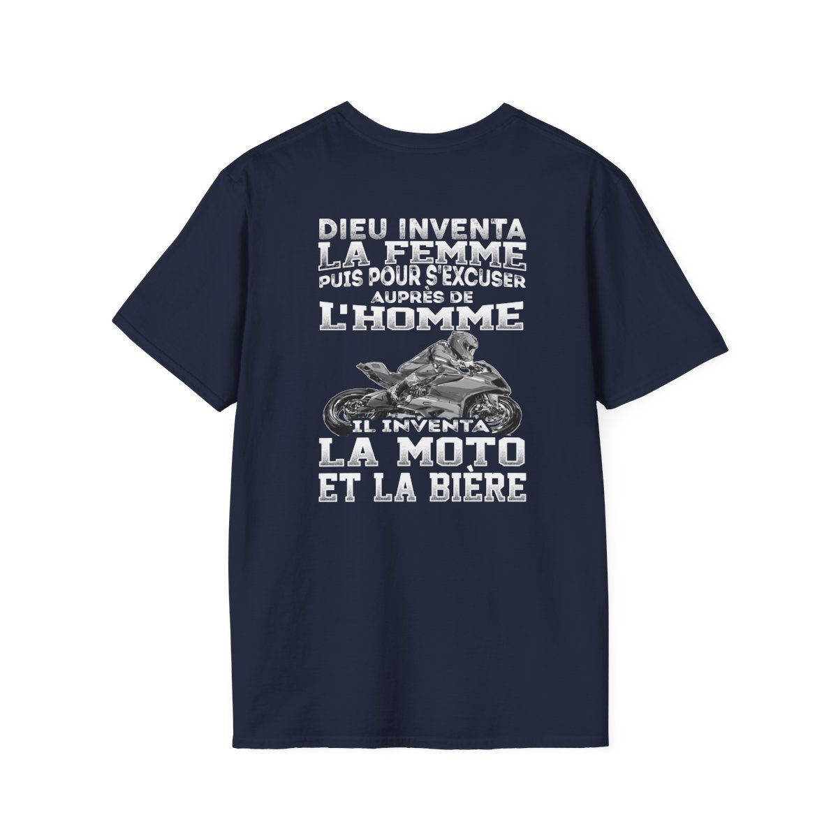 Dieu inventa la femme puis pour s'excuser auprès de l'homme il inventa la moto et la bière