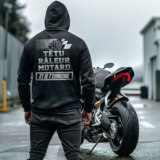 Têtu Râleur Motard et je t'emmerde