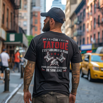Être tatoué c'est sublimer sa peau pour laisser parler les maux de son âme