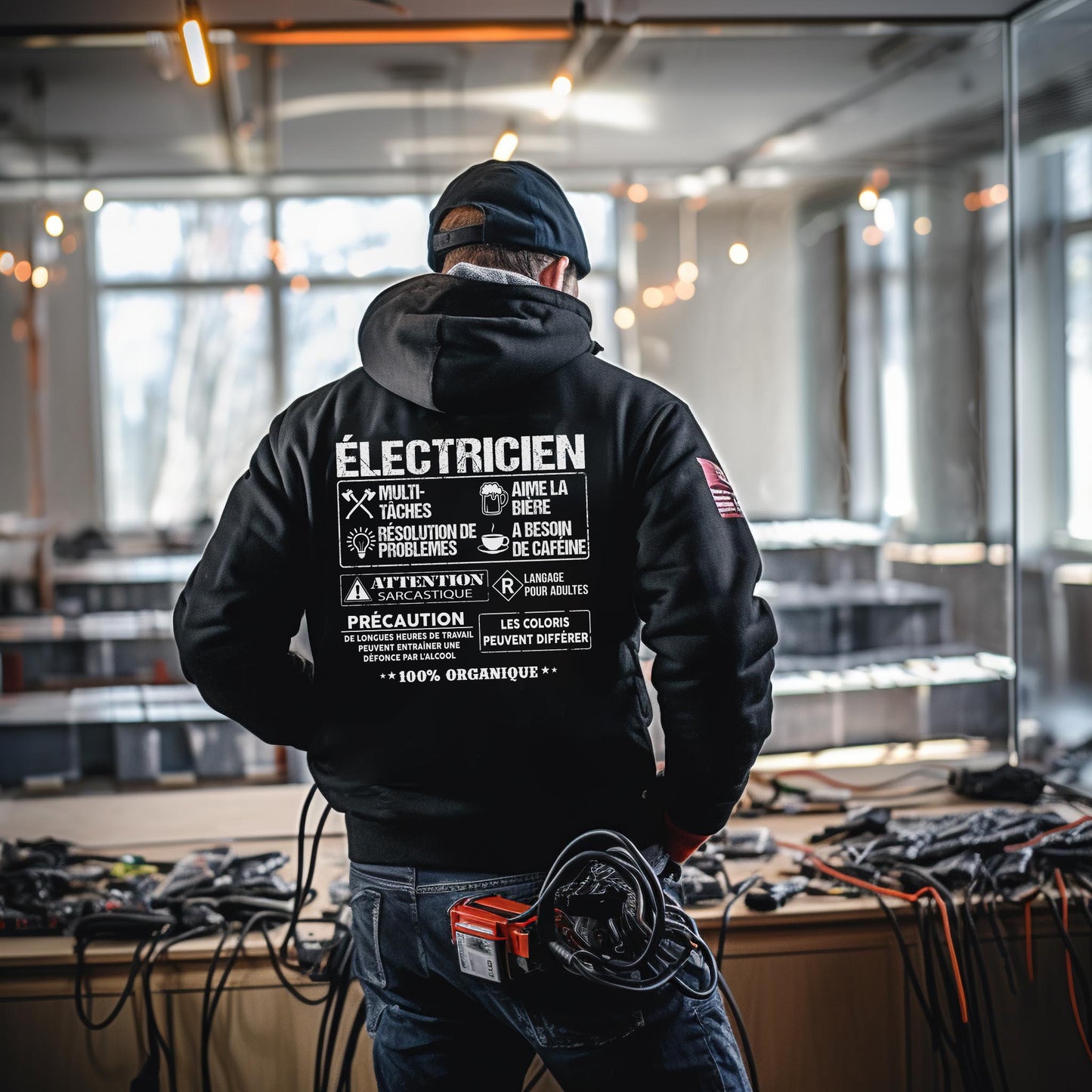 Électricien est la quintessence du travailleur