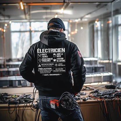 Électricien est la quintessence du travailleur
