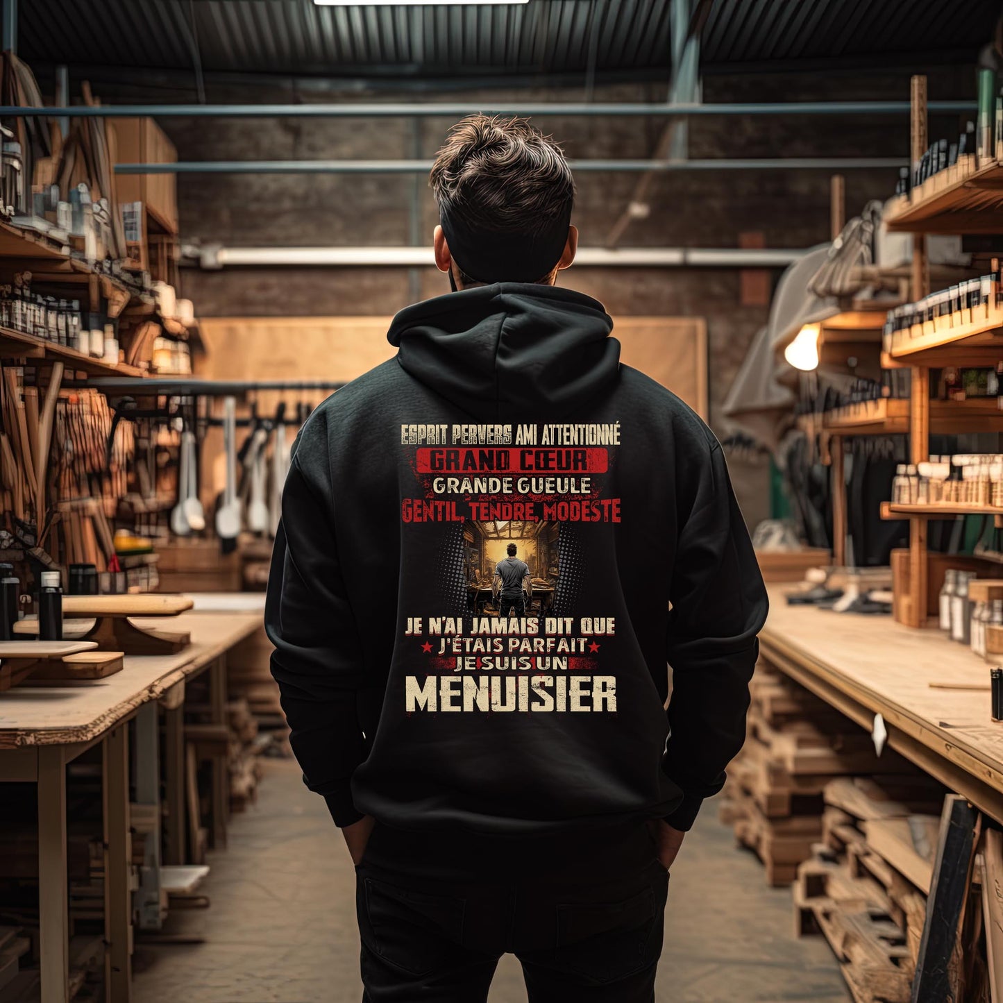 Je suis Menuisier pas parfait, mais complet