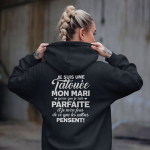 Je suis une tatouée, mon mari pense que je suis parfaite et je m'en fous de ce que les autres pensent