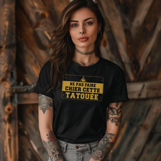 Ne pas faire chier cette tatouée