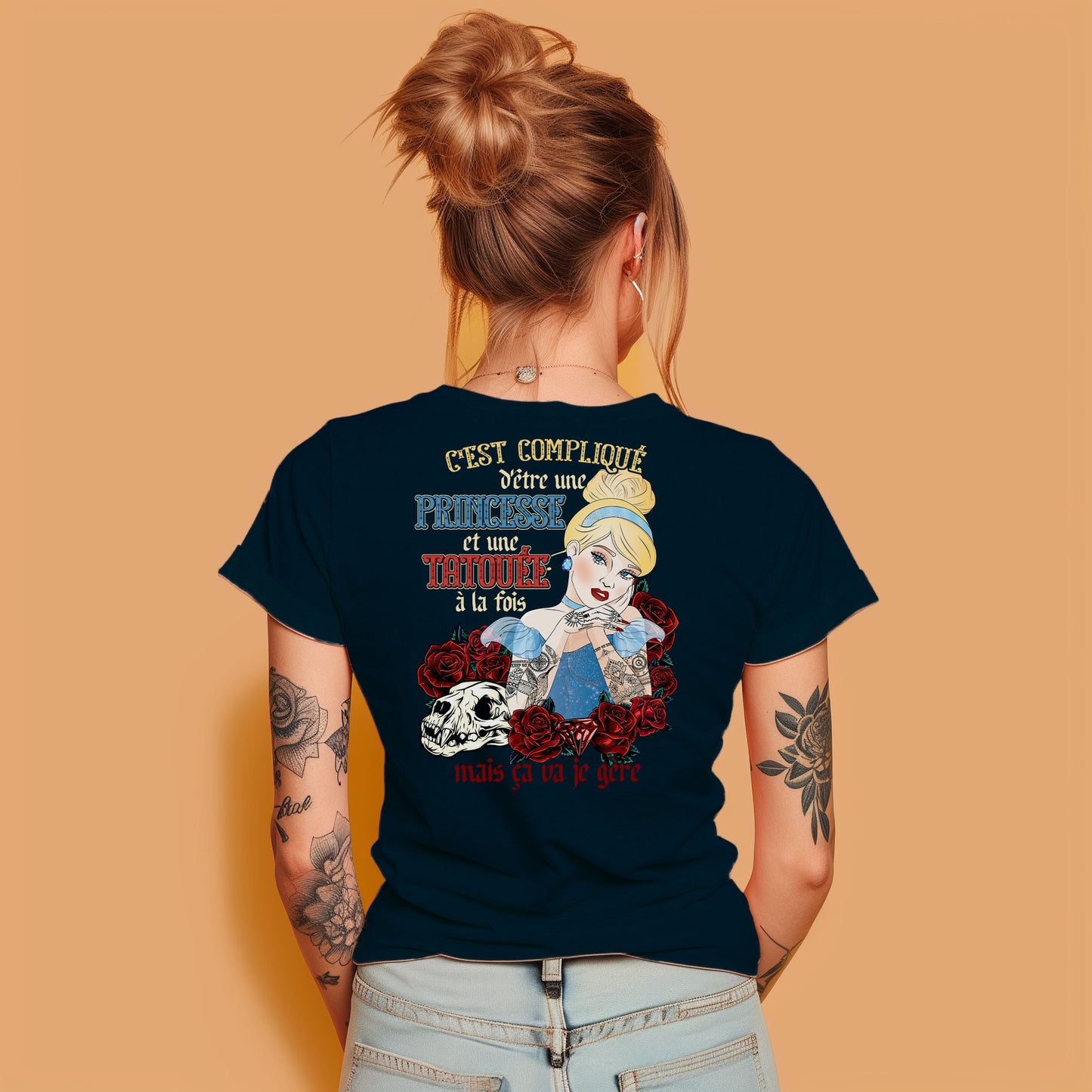 C'est compliqué d'être une princesse et une tatouée à la fois, mais ça va je gère