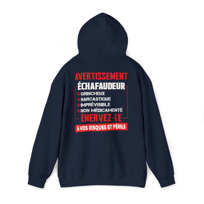 Échafaudeur, grincheux, sarcastique, imprévisible, non médicamenté