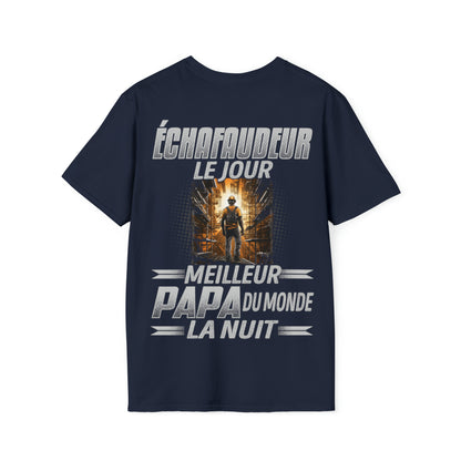 Échafaudeur le jour, papa la nuit