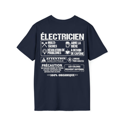 Électricien est la quintessence du travailleur