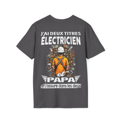 Électricien et papa, et j'assure dans les deux