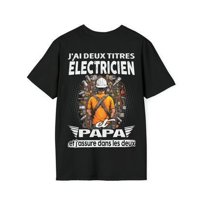 Électricien et papa, et j'assure dans les deux