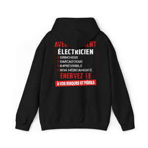 Électricien, grincheux, sarcastique, imprévisible, non médicamenté