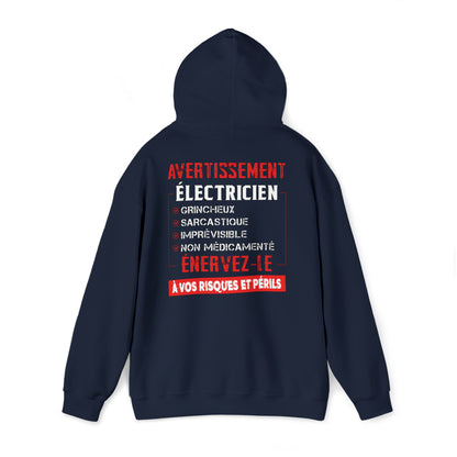 Électricien, grincheux, sarcastique, imprévisible, non médicamenté