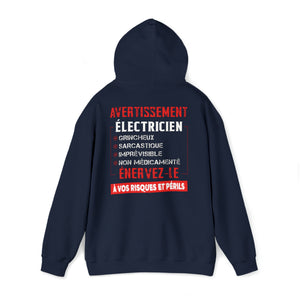 Électricien, grincheux, sarcastique, imprévisible, non médicamenté