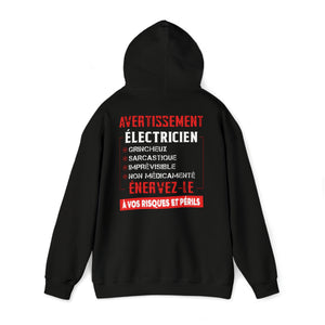 Électricien, grincheux, sarcastique, imprévisible, non médicamenté