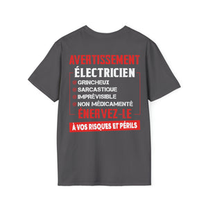 Électricien, grincheux, sarcastique, imprévisible, non médicamenté