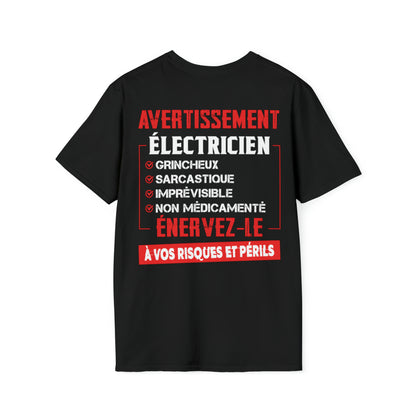 Électricien, grincheux, sarcastique, imprévisible, non médicamenté