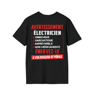 Électricien, grincheux, sarcastique, imprévisible, non médicamenté