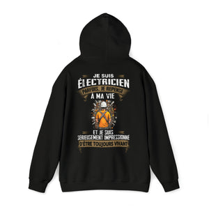 Électricien, je suis sérieusement impressionné d'être toujours vivant
