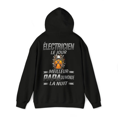 Électricien le jour, papa la nuit