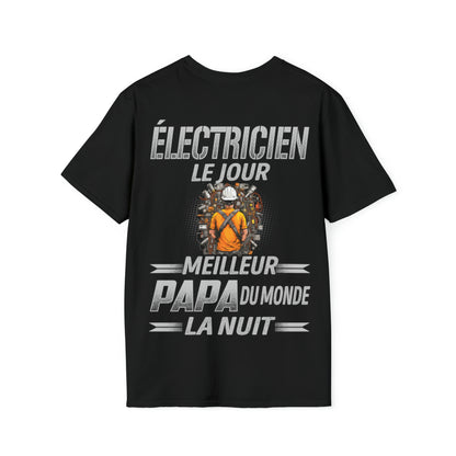 Électricien le jour, papa la nuit