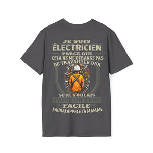 Électricien, le travail dur n'est pas une option