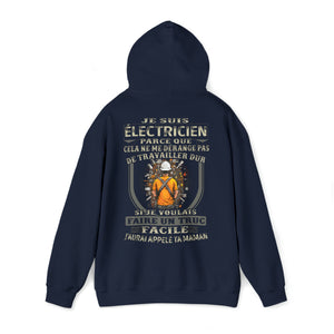 Électricien, le travail dur n'est pas une option
