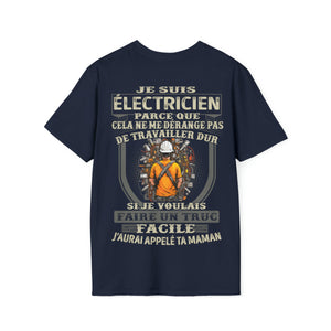 Électricien, le travail dur n'est pas une option