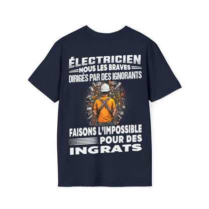 Électricien, les braves dirigés par les ignorants