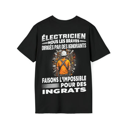 Électricien, les braves dirigés par les ignorants