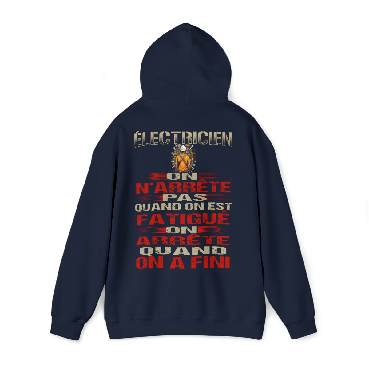 Électricien, on n'arrête pas quand on est fatigué