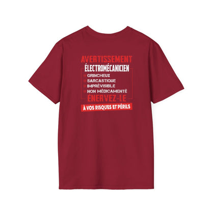 Électromécanicien, grincheux, sarcastique, imprévisible, non médicamenté