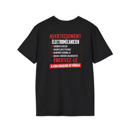 Électromécanicien, grincheux, sarcastique, imprévisible, non médicamenté