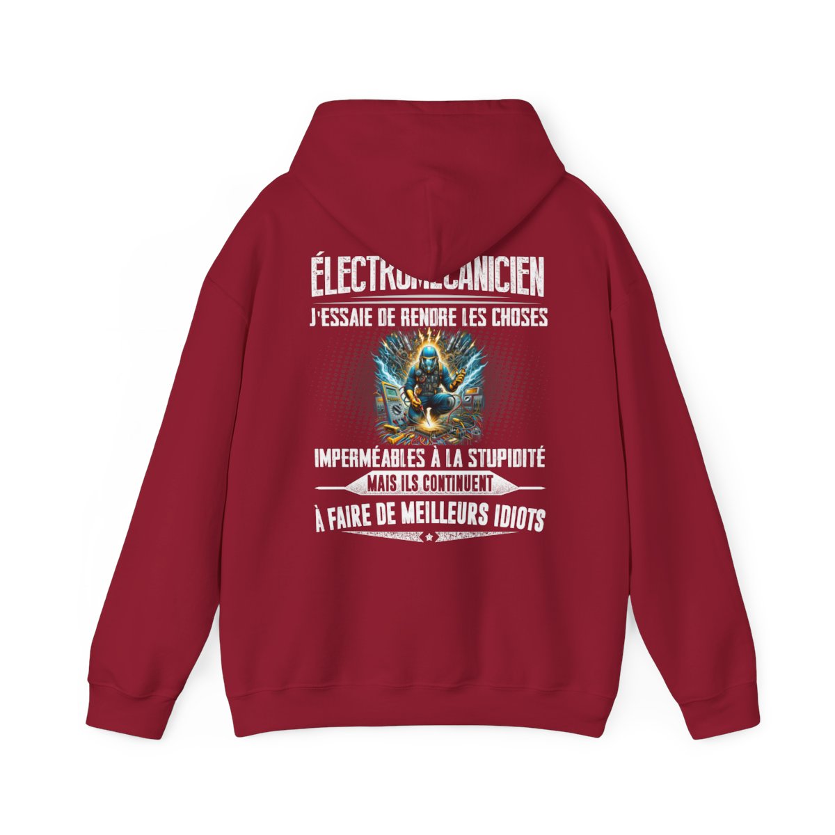 Électromécanicien, j'essaie de rendre les choses imperméables à la stupidité