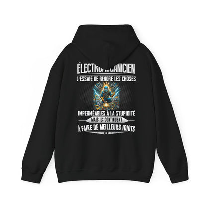 Électromécanicien, j'essaie de rendre les choses imperméables à la stupidité