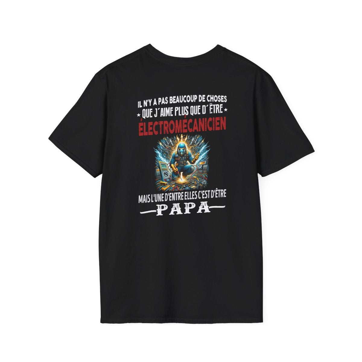 Électromécanicien passionné, papa comblé